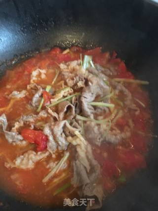 肥牛菠菜面的做法步骤：18