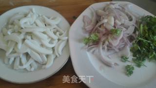 芥末鱿鱼丝的做法步骤：3