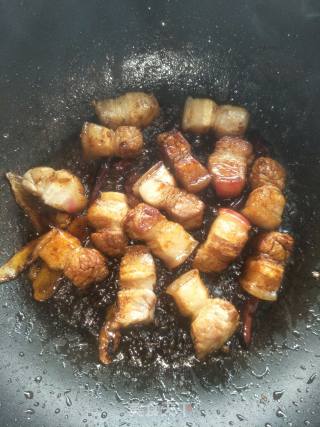 五花肉煲豆腐的做法步骤：4