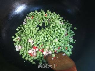 豆角炒肉末的做法步骤：5