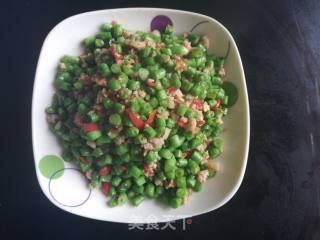 豆角炒肉末的做法步骤：8