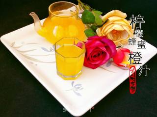 “ 夏日饮品 ”柠檬蜂蜜橙汁的做法步骤：1