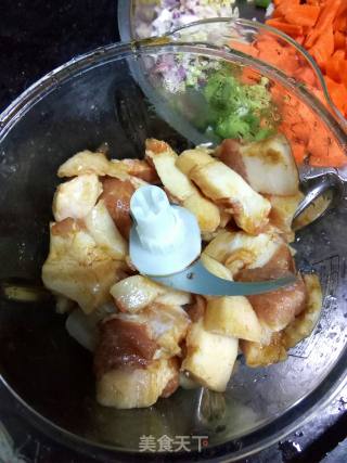 菜盒子的做法步骤：3