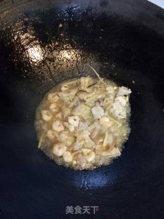 虾仁烧肉的做法步骤：7