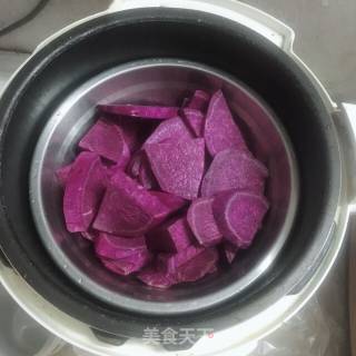紫薯芝士饼的做法步骤：1