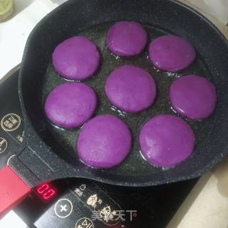 紫薯芝士饼的做法步骤：5