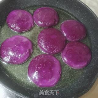 紫薯芝士饼的做法步骤：6