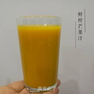 夏日饮品～芒果汁的做法步骤：7