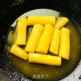 橙汁山药的做法步骤：3