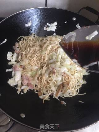 炒面的做法步骤：6