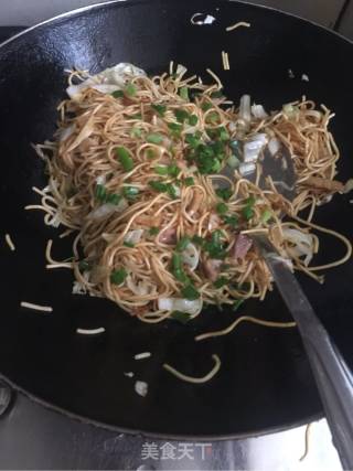 炒面的做法步骤：7