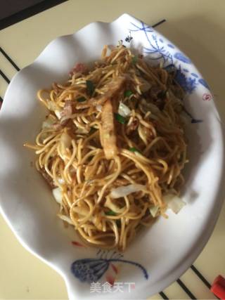炒面的做法步骤：8