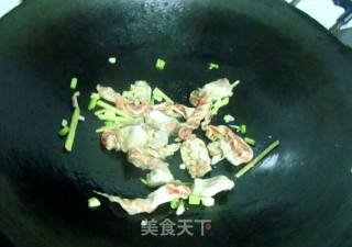 鱼泡烧蒜苔的做法步骤：4