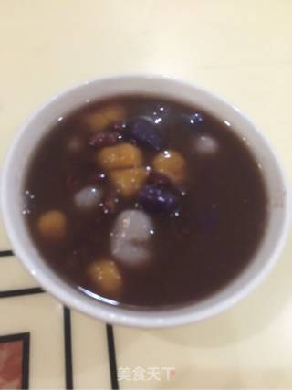 红豆芋圆的做法步骤：6