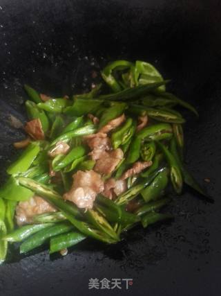 小炒肉片的做法步骤：5