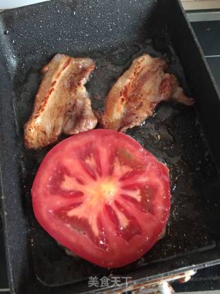 香煎五花肉版西多士的做法步骤：11