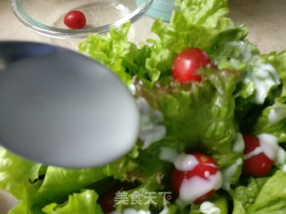 【焖烧罐】温泉蛋沙拉佐优格酱的做法步骤：6