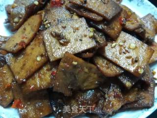 麻辣豆皮的做法步骤：16