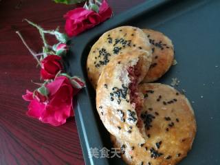 玫瑰鲜花饼的做法步骤：15