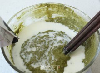 抹茶千层蛋糕的做法步骤：4