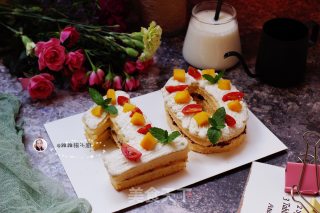 数字蛋糕的做法步骤：17