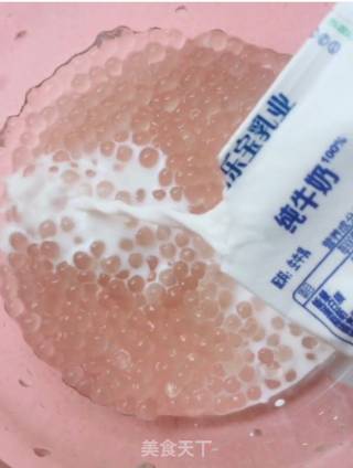 西米芋圆露的做法步骤：6