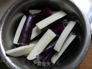 肉末茄条蒸粉丝的做法步骤：5