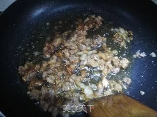 肉末茄条蒸粉丝的做法步骤：10