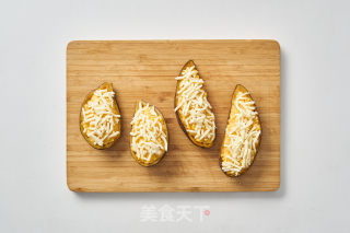玉米芝士焗红薯的做法步骤：5