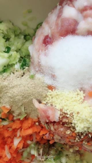清蒸大肉丸的做法步骤：2