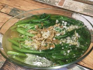 广式盐水菜心????????的做法步骤：8