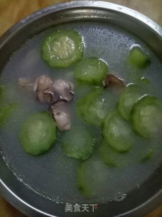 丝瓜生蚝汤的做法步骤：5