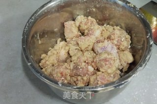 〔冬日暖汤〕酥肉汤之小酥肉汤(重庆乡宴九大碗蒸菜)的做法步骤：5