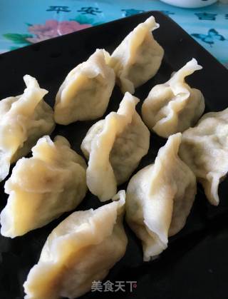 灰菜肉饺的做法步骤：12