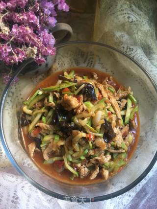 鱼香西葫芦的做法步骤：11