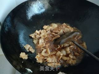 油豆角炒肉的做法步骤：6