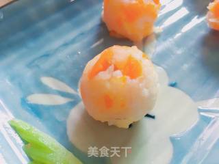 鲜橙蒸蛋的做法步骤：6