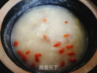 山药圆肉大米粥的做法步骤：10