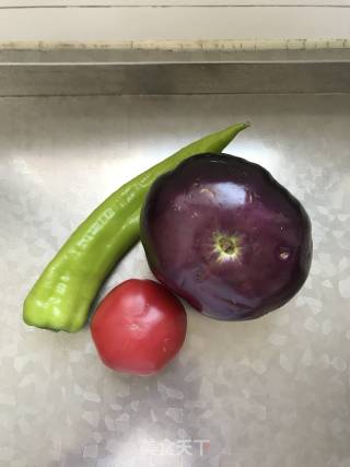 红烧茄子（非油炸）的做法步骤：1