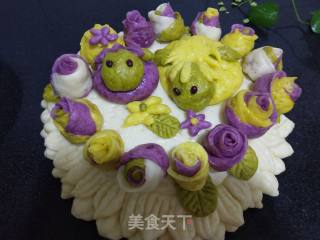 生日面点的做法步骤：15