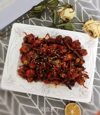 蒜茸虾球的做法步骤：9