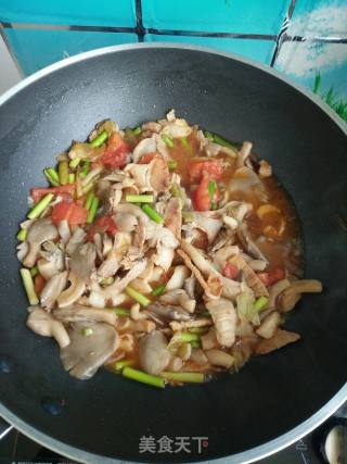蘑菇炒肉的做法步骤：9