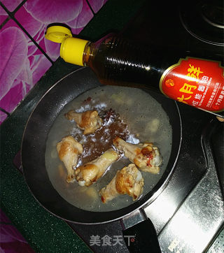 照晓鸡腿烩鸡蛋的做法步骤：9