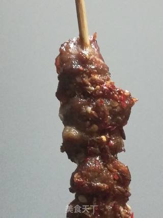 香辣烤肉串的做法步骤：3
