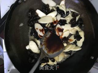 木耳炒山药的做法步骤：9