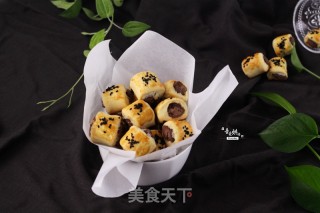 莲子红豆一口酥的做法步骤：11