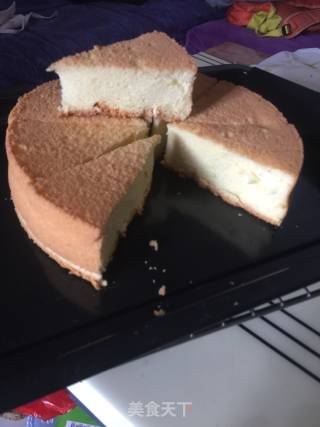 八寸戚风蛋糕的做法步骤：20
