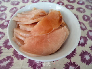 海带熘鸡片的做法步骤：2
