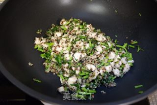 茼蒿鸡肉藜麦饭的做法步骤：9