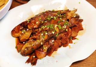 红烧昂刺的做法步骤：7